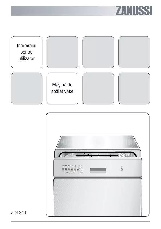 Mode d'emploi ZANUSSI ZDI311X