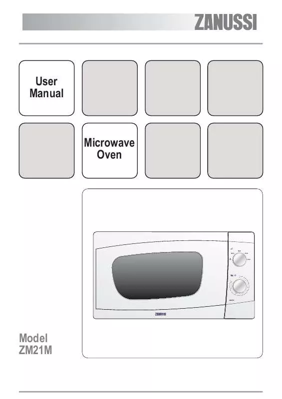 Mode d'emploi ZANUSSI ZM21MS