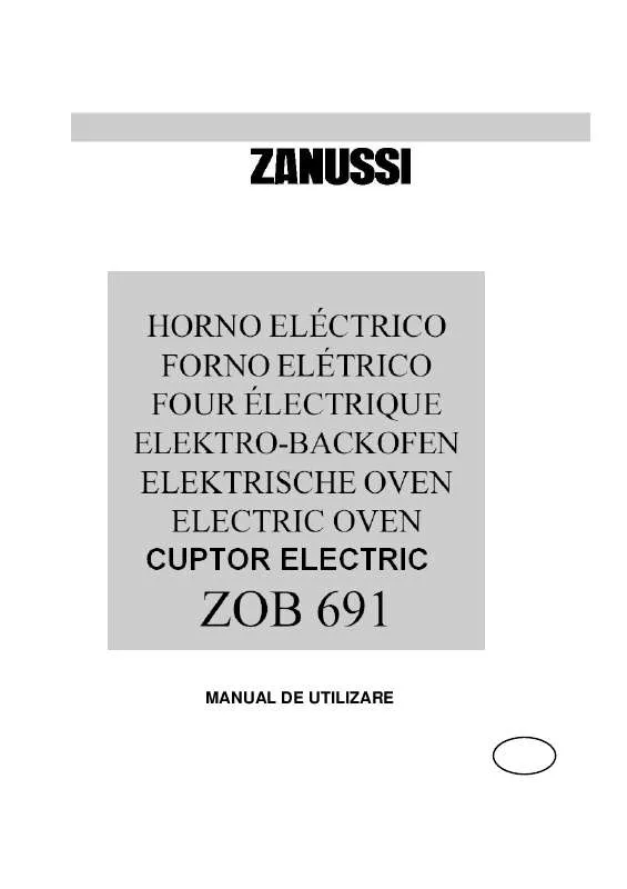 Mode d'emploi ZANUSSI ZOB691N