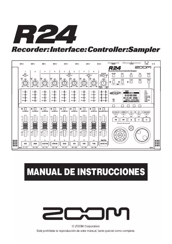 Mode d'emploi ZOOM R24_S